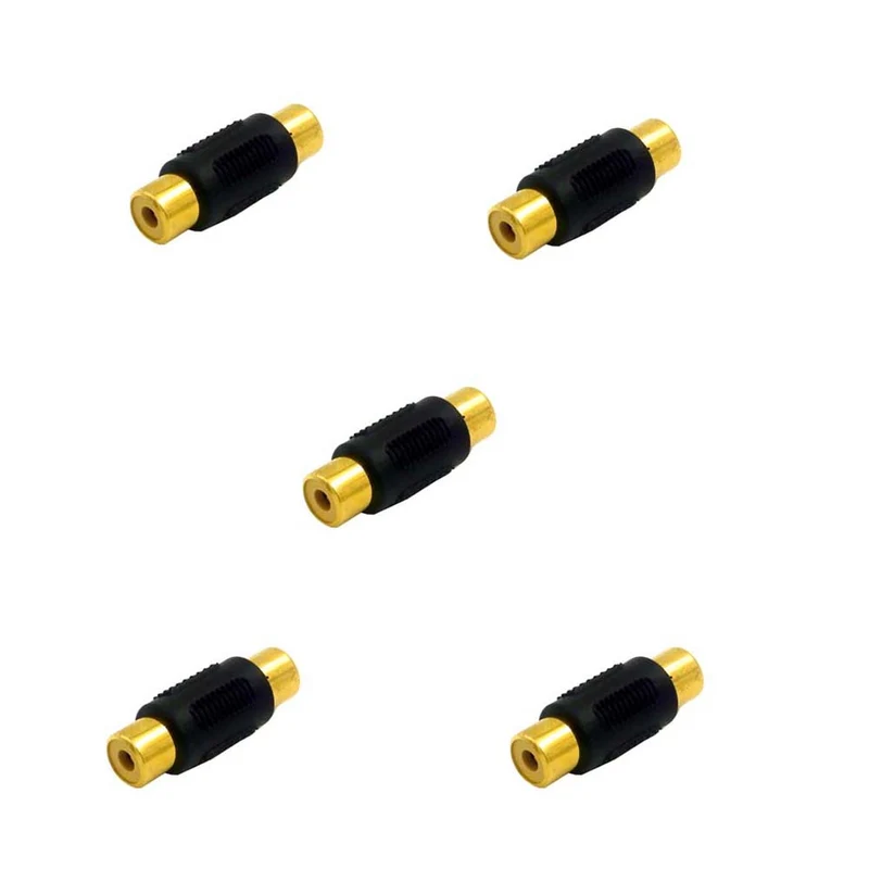 Cinch RCA Buchse Kupplung Verbindungsstück – 10 Stück | euroharry