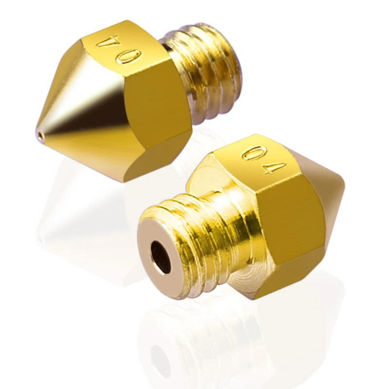 15× Extruder PTFE-Rohr 1,75mm + 5× 0,4mm Messing-Düse MK8 für 3D Drucker | euroharry