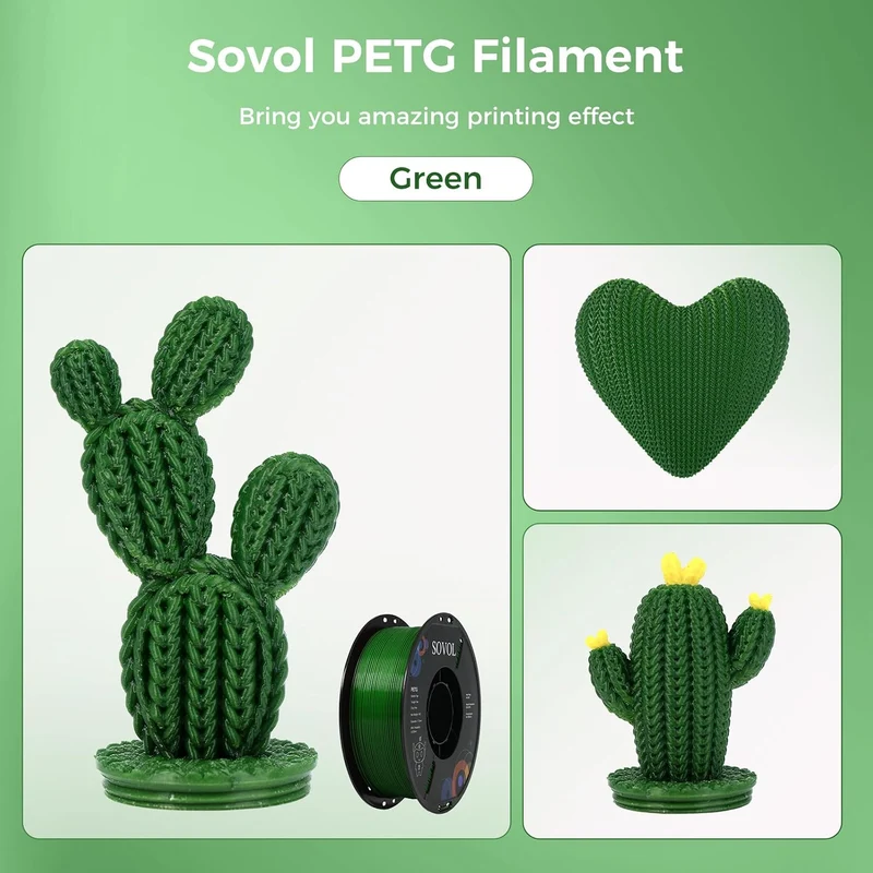 Sovol Green PETG 3D Printer Filament