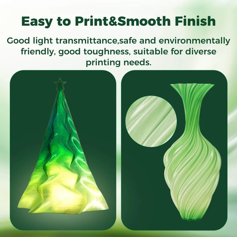 Sovol Gradient Green White PETG Filament