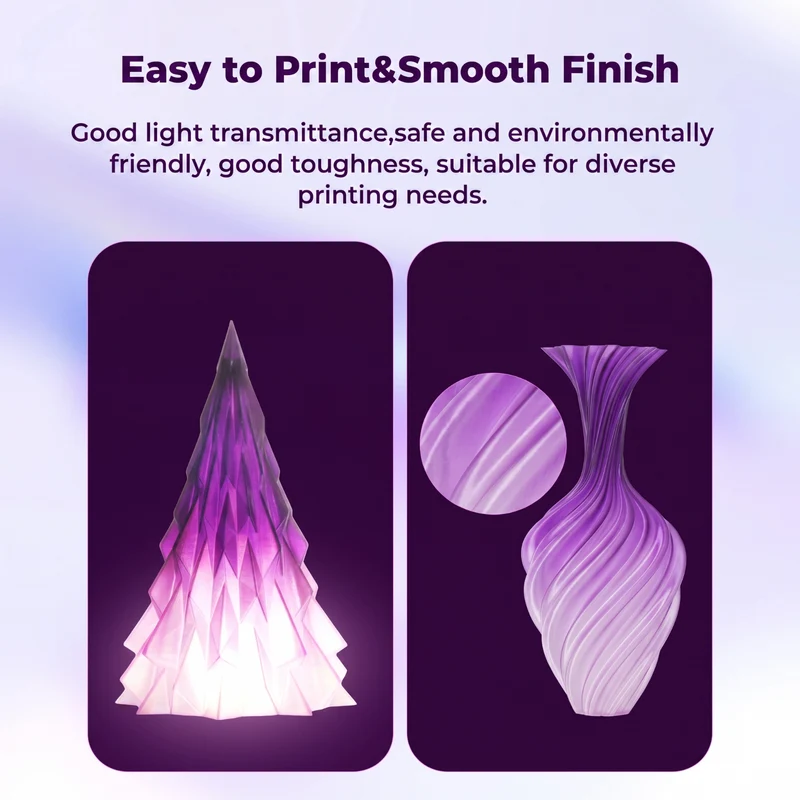 Sovol Gradient Purple White PETG Filament