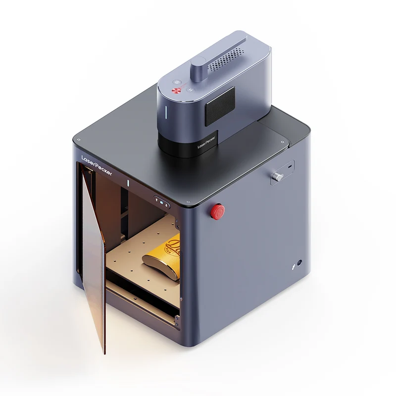 LaserPecker LP5 Fiber + Diode Laser Engraver - Protective Bundle
