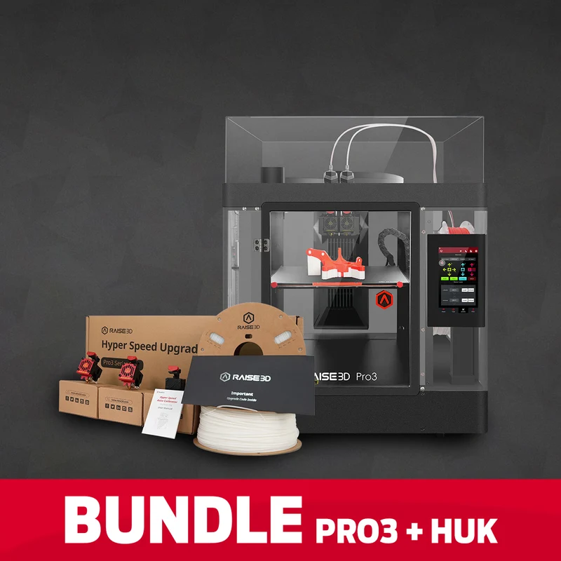 Special-Offer: Raise3D Pro3 3D Dual-Extruder + HUK