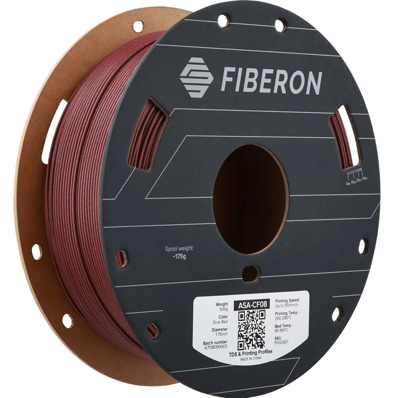 Polymaker Fiberon ASA-CF08 1,75 mm 500 g - Carbonverstärktes ASA-Filament