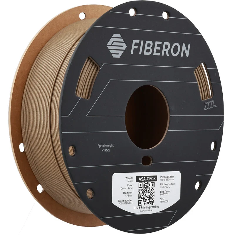 Polymaker Fiberon ASA-CF08 1,75 mm 500 g - Carbonverstärktes ASA-Filament