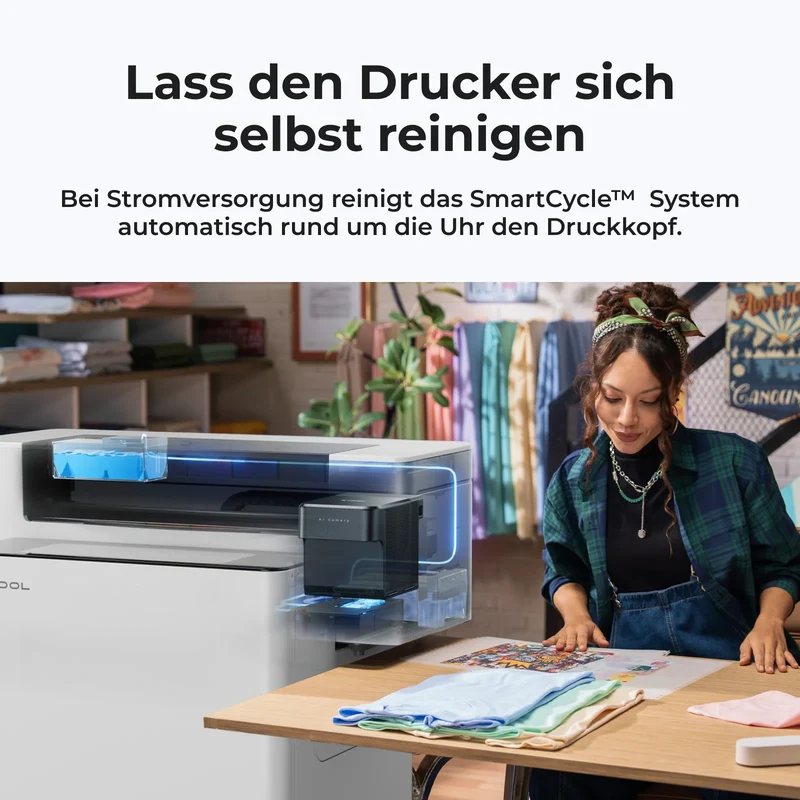 xTool Apparel Printer One-Click-DTF-Drucker