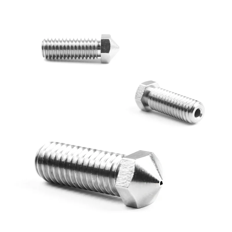 Micro Swiss Düse für E3D Volcano Hotend 1,75mm 0,4mm TwinClad XT