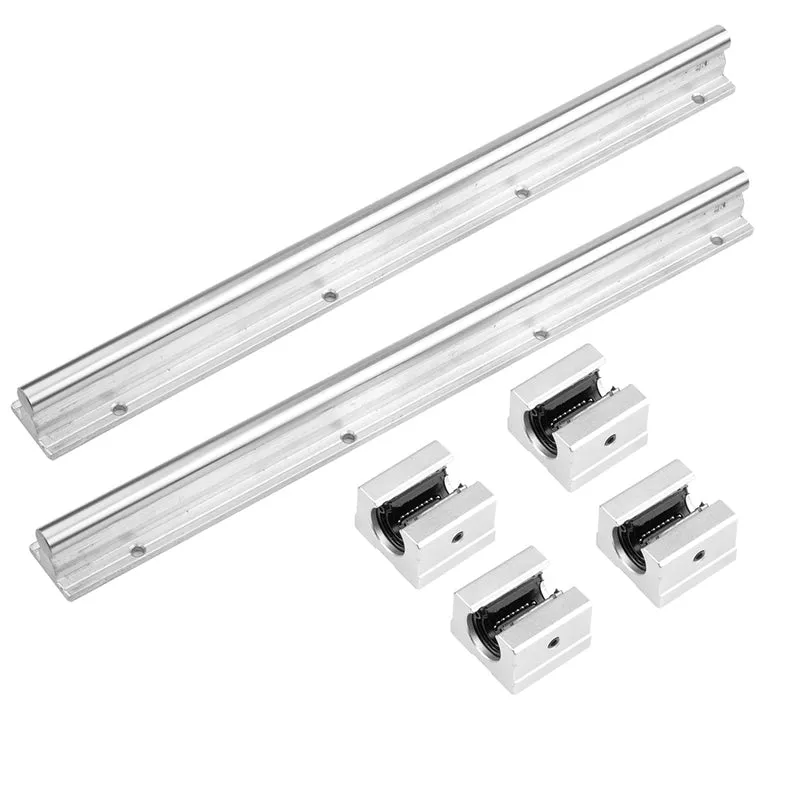 SBR12/16/20/25 Linearführung Gleitschiene mit 4× Linearblock für 3D Drucker | euroharry