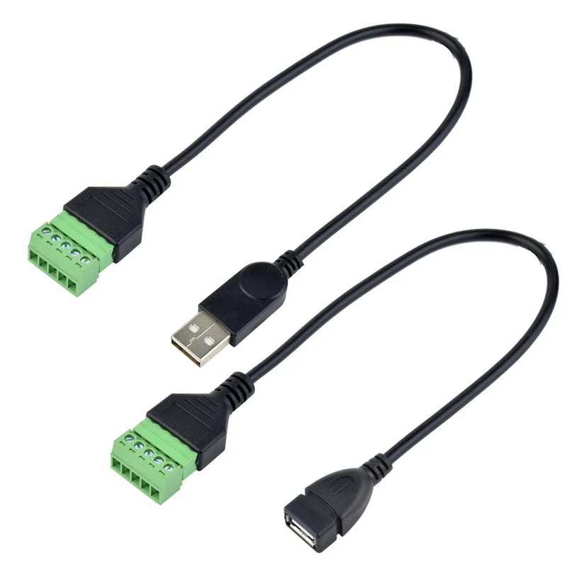 USB-C / USB 2.0 auf 5-Pin Klemmenblock Adapter | euroharry