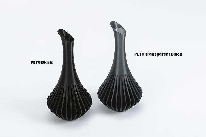 PETG Transparent Schwarz (1,75 mm; 1 kg)