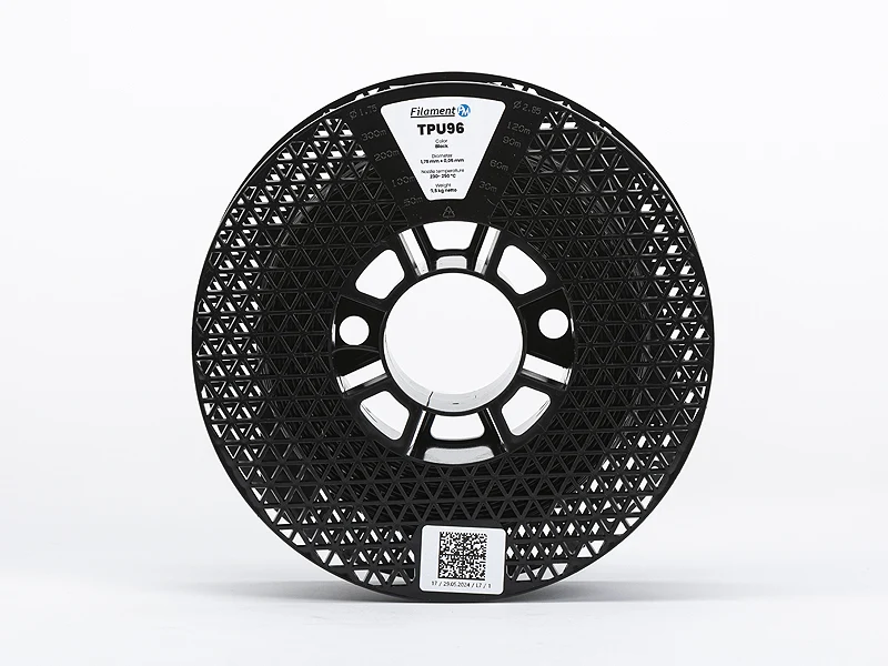 TPU 96 Schwarz (1,75 mm; 0,5 kg)