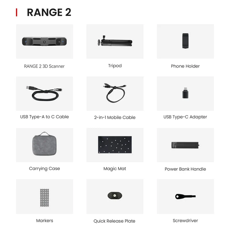 Revopoint Range 2 3D-Scanner
