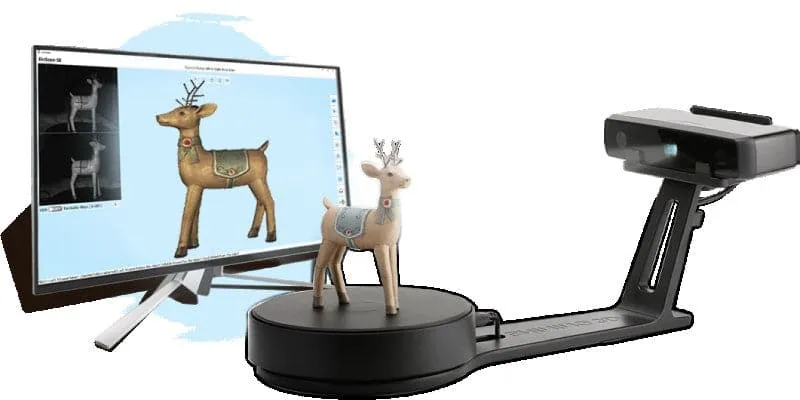 EinScan-SE V2 3D-Scanner inkl. Drehteller