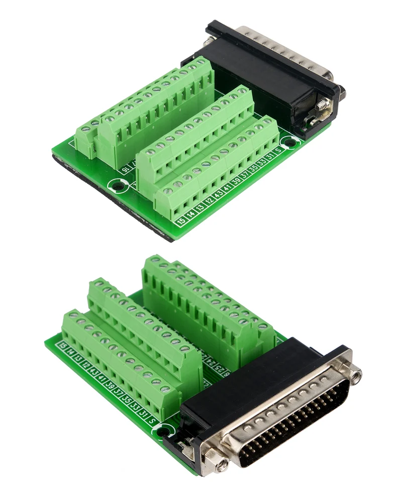 DB26/DB44 /D-SUB DB25-G2 M2 25 Pin Ausbruch zu Leiterplattenklemmen Steckverbind