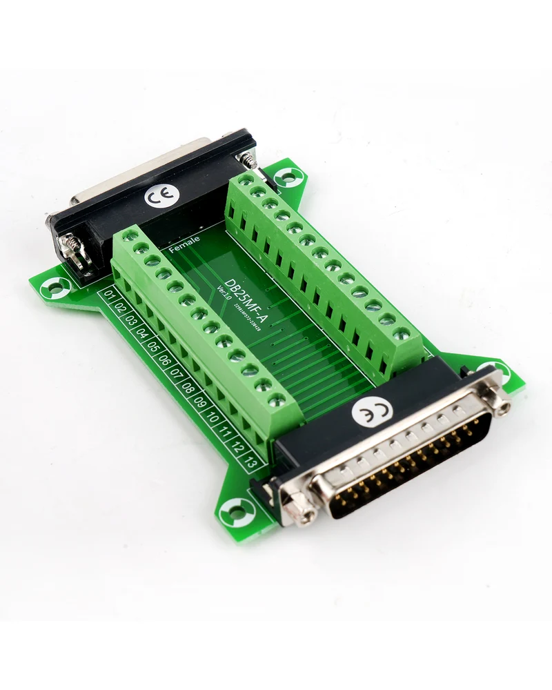 DB26/DB44 /D-SUB DB25-G2 M2 25 Pin Ausbruch zu Leiterplattenklemmen Steckverbind