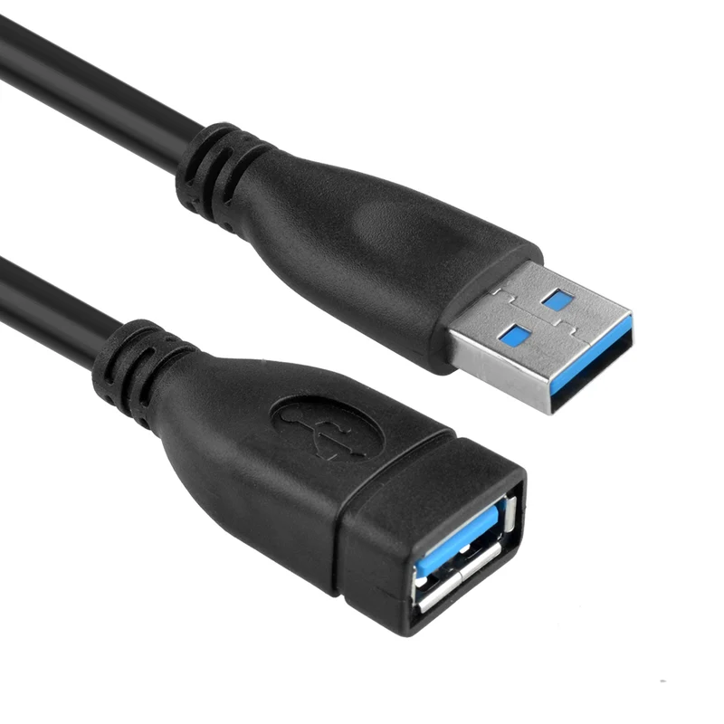 (euroharry)USB 3.0 Verlängerung Verlängerungskabel Stecker A an Buchse A SuperSpeed 0,5-3 m