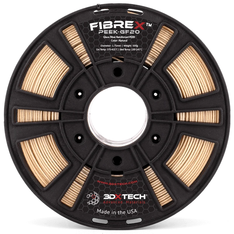 5-Pack Bundle - 3DXTECH FibreX PEEK+GF