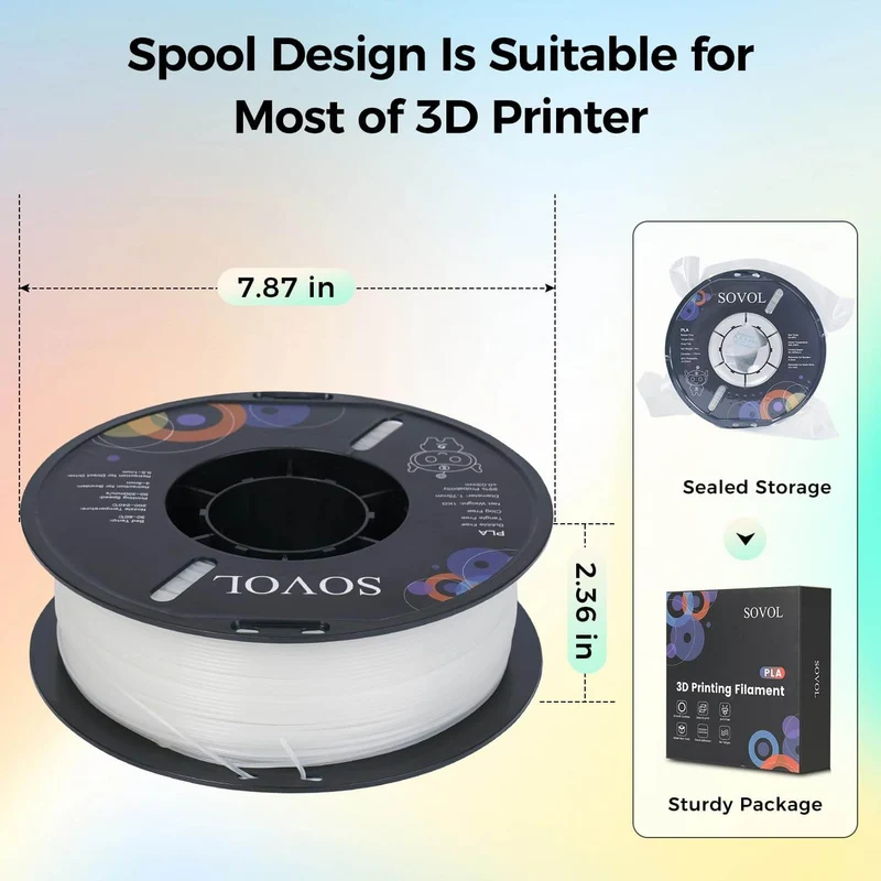 Sovol Glow in dark PLA Filament (1KG/6KG/10KG)