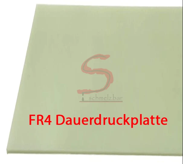 GFK Dauerdruckplatte (FR4) - einseitig geschliffen - für Sidewinder X1 & Genius