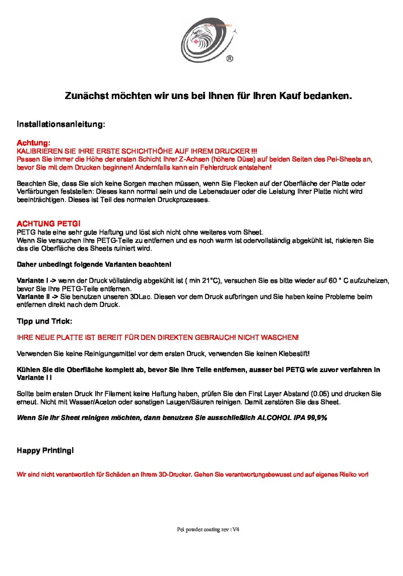 Thekkiinngg Federstahlblech V4 (PEI Sheet)