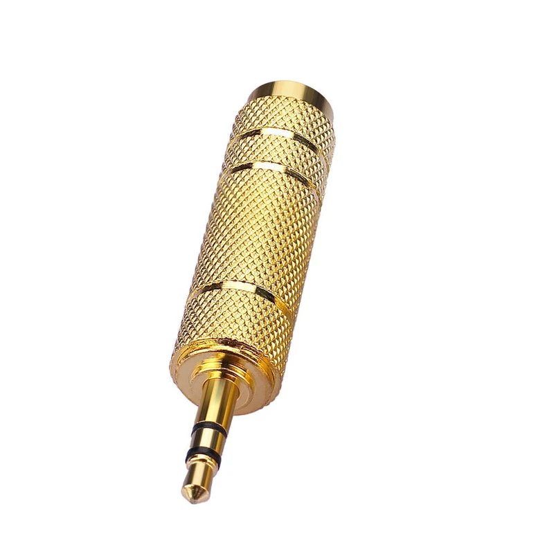 3,5 mm auf 6,35 mm Klinkenbuchse Adapter – 4 Stück | euroharry