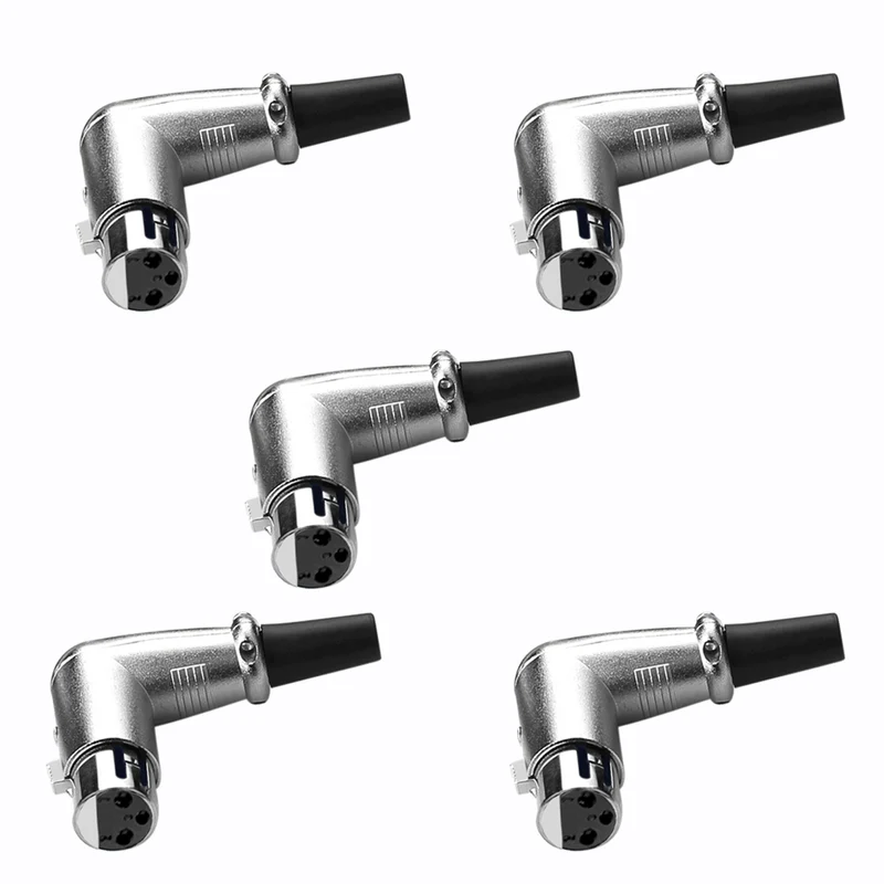 XLR 90° Winkel-Adapter 3-polig Mikrofon | euroharry
