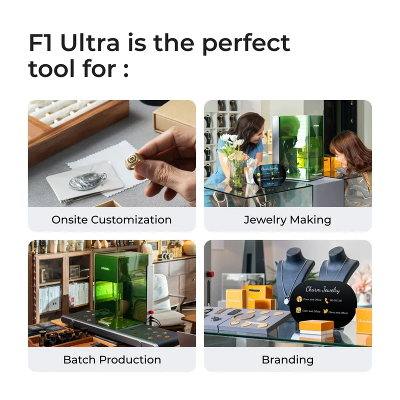 Bundle: xTool F1 Ultra - 20W + Förderband