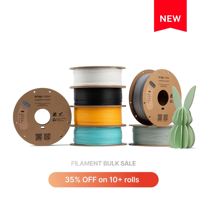 Matte PLA Filament (without RFID) - 1kg