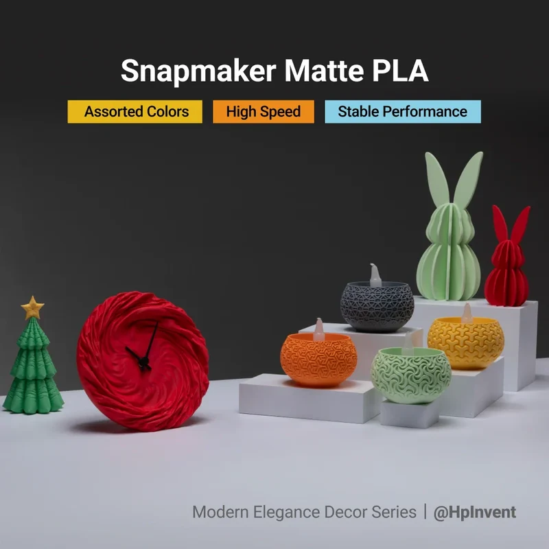 Matte PLA Filament (without RFID) - 1kg