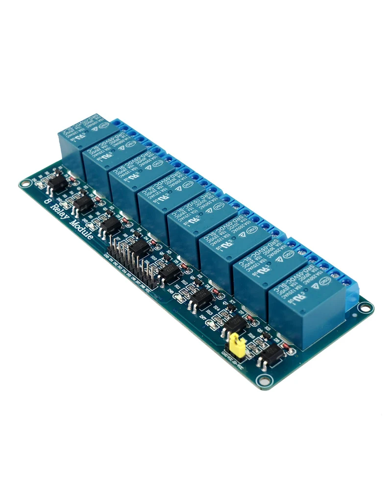 8 Kanal Relais Modul DC 5V Relaismodul mit Optokoppler für Raspberry Pi Arduino TTL Logik PIC DSP AVR ARM Relais (8 Kanal Relais)