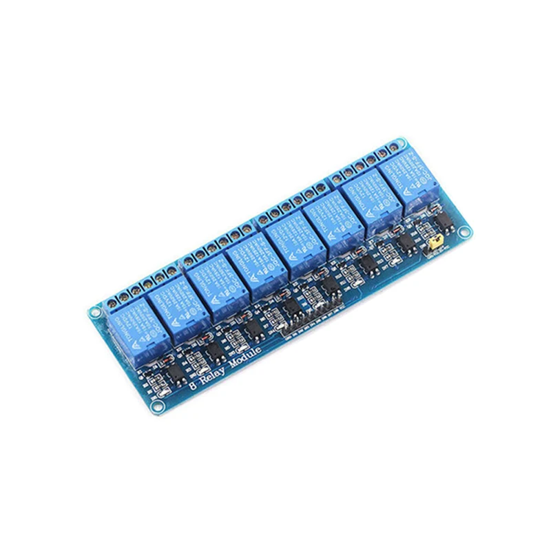 8 Kanal Relais Modul DC 5V Relaismodul mit Optokoppler für Raspberry Pi Arduino TTL Logik PIC DSP AVR ARM Relais (8 Kanal Relais)