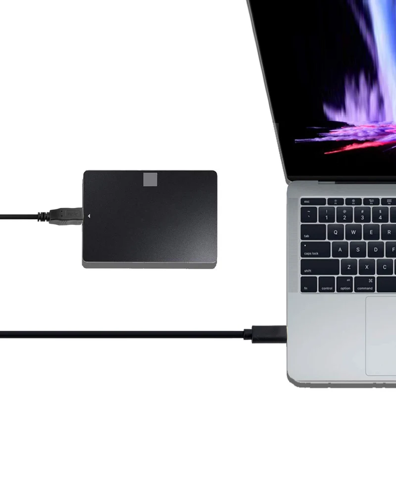 100cm 1m USB 3.0 Druckerkabel USB B Stecker auf USB Typ C Lade- und Datenkabel