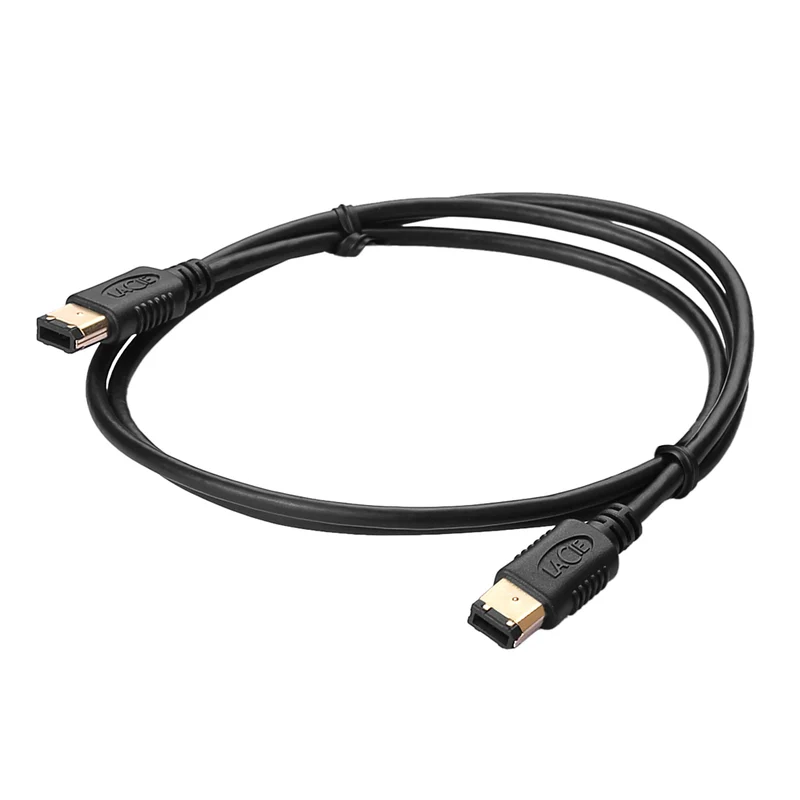 1m IEEE-1394 FireWire-Kabel 6P-6P Für DV-Camcorder 2 Stück