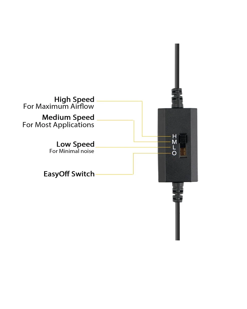 USB Lüfter 120 mm LED Beleuchtet – 3-stufig, Alurahmen, 5V | euroharry