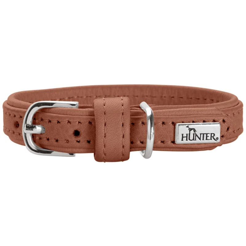 SOHO MINI Set Halsband & Leine | cognac