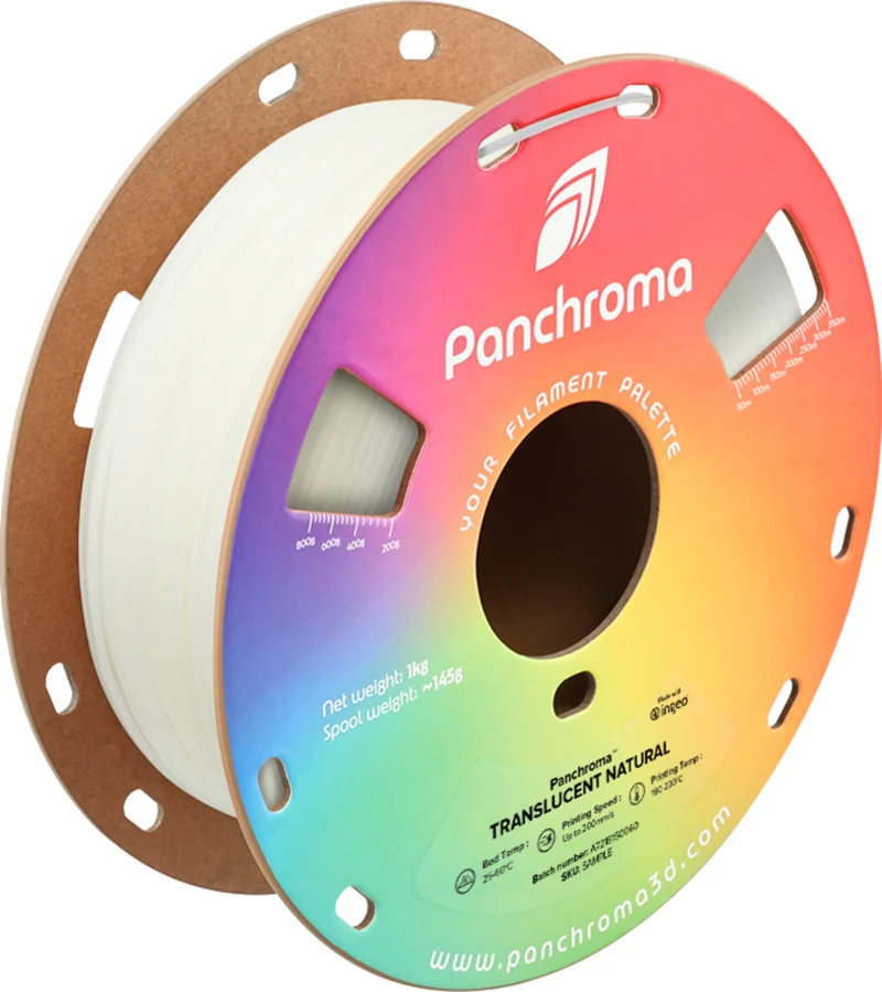 Polymaker Panchroma™ PLA Translucent 1,75 mm 1000g