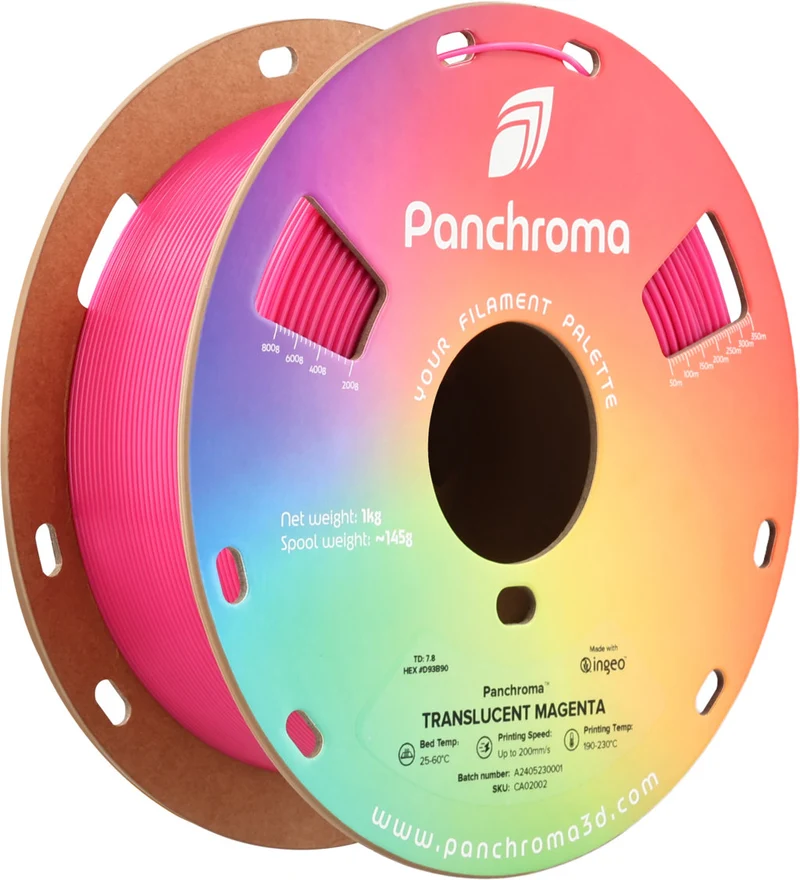 Polymaker Panchroma™ PLA Translucent 1,75 mm 1000g