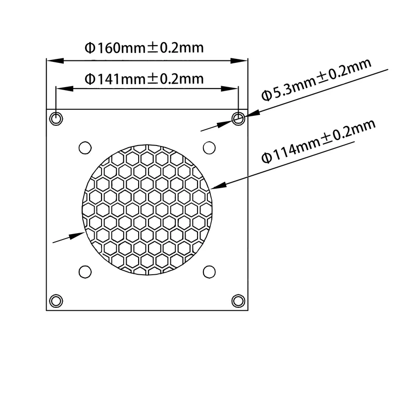 Lüftungsgitter 120 mm – 1–4 Stück, für PC & AV-Schrank | euroharry