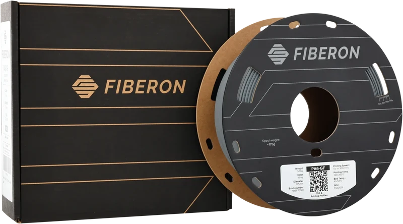 Polymaker Fiberon™ PA6-GF25 Grau 1,75 mm 500 g