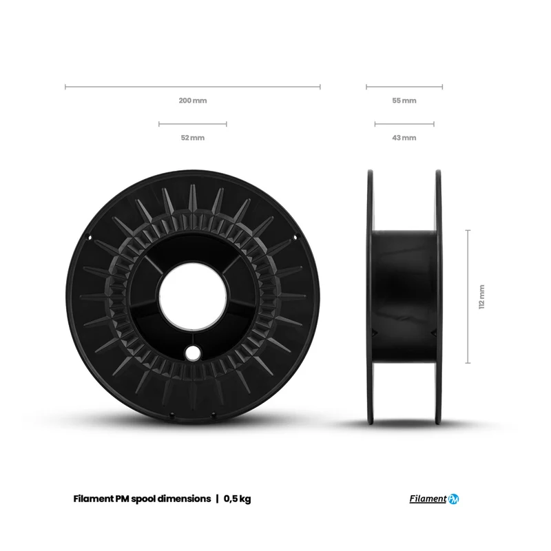 PLA MarbleJet Dark (1,75 mm; 0,5 kg)