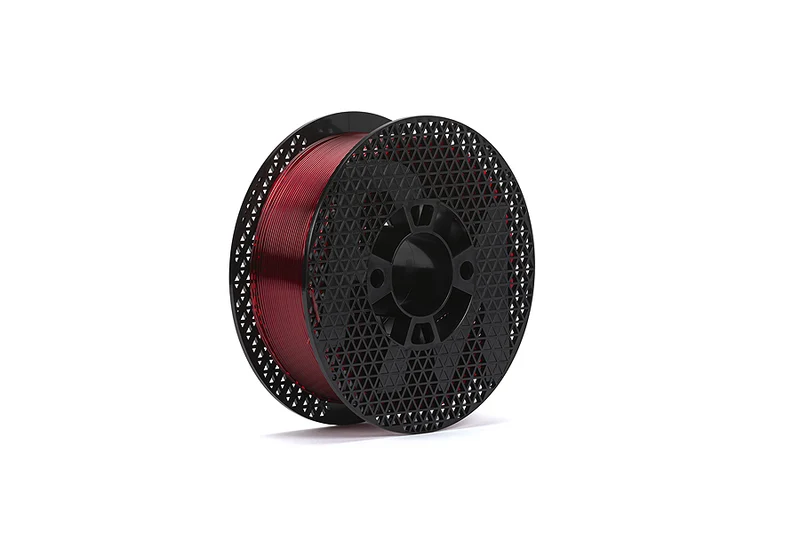 PETG Transparent Rot (1,75 mm; 1 kg)