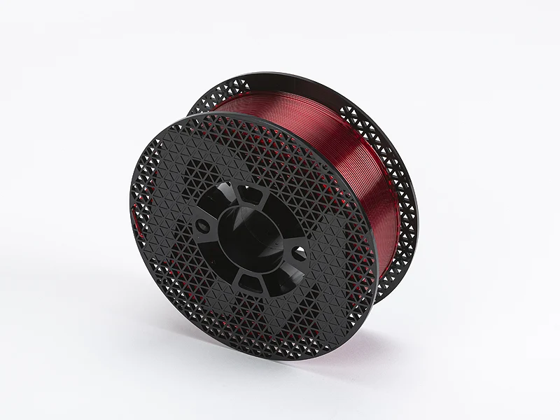 PETG Transparent Rot (1,75 mm; 1 kg)
