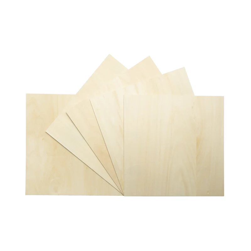 3mm Thick Basswood Sheet (5-Pack)