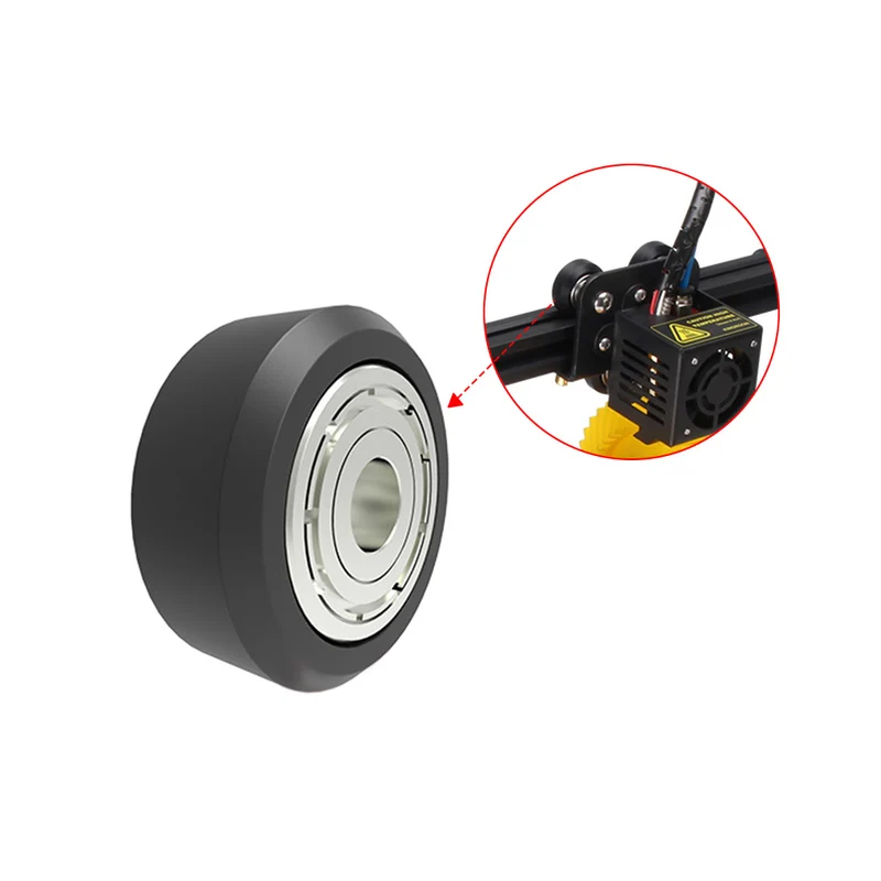 6× V-Nut POM Riemenscheibe Passivrad 625Z für Ender 3 CR-10 3D Drucker | euroharry