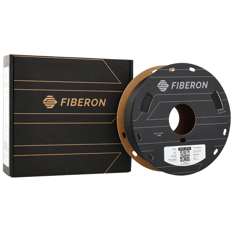 Polymaker Fiberon™ PA12-CF10 Schwarz 1,75 mm, 500 g