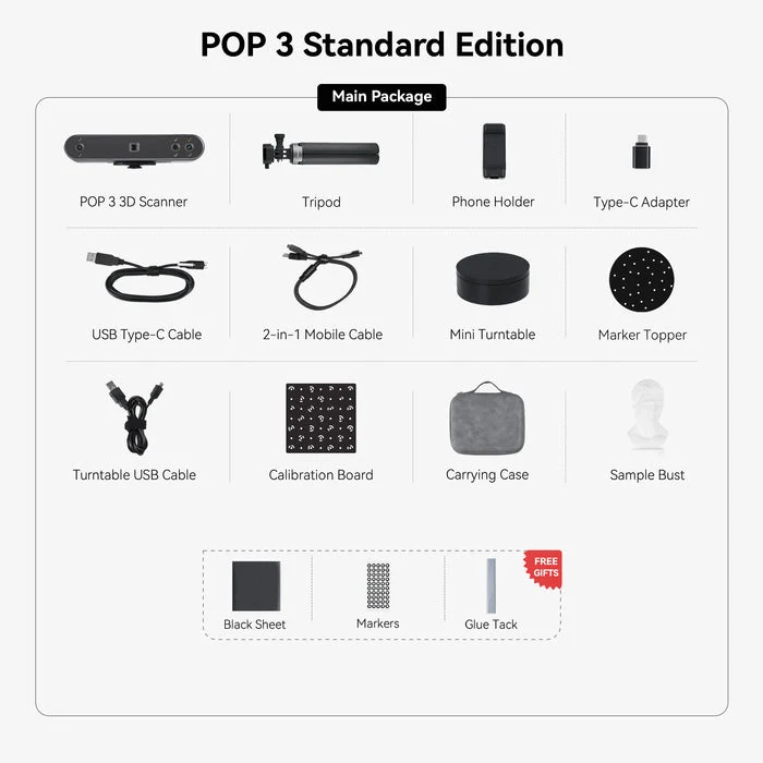 Refurbed: Revopoint POP 3 3D Scanner
