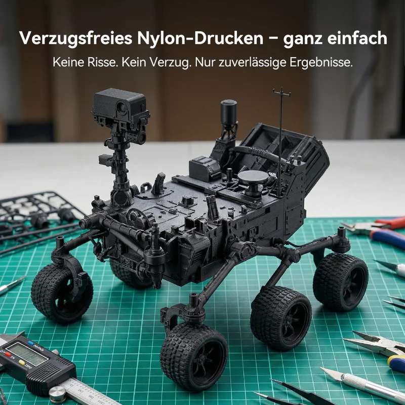 Nylon-6 Kohlefaser (PA6-CF) 3D Drucker Filament 1KG/0.5KG