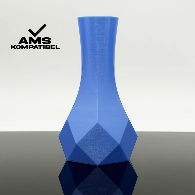 PLA+ Glimmer Blau Sample
