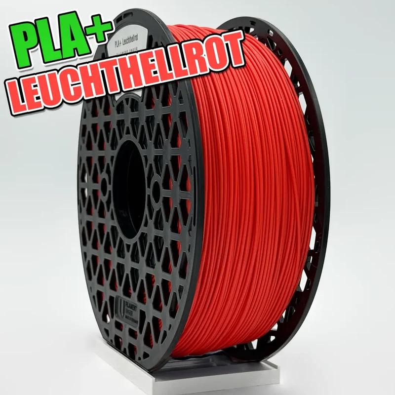 PLA+ Leuchthellrot