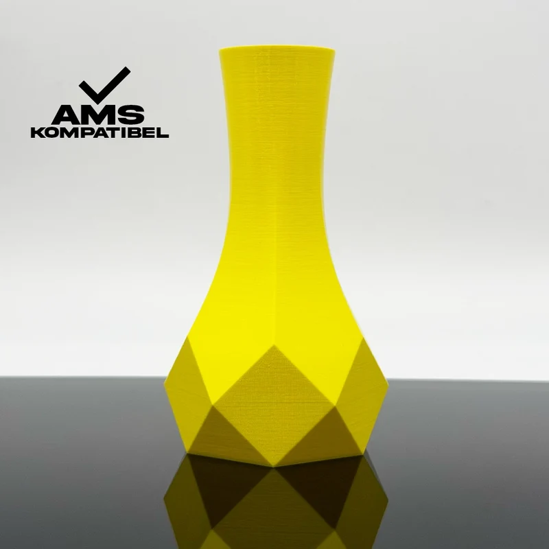 PLA+ Leuchtgelb Sample